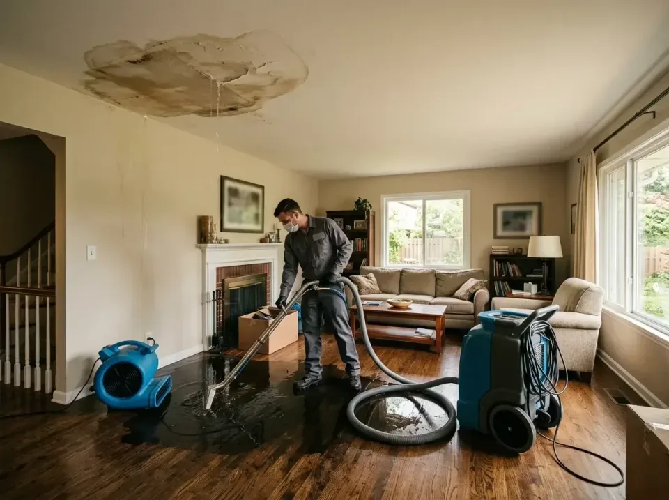 attic-pipe-burst-ceiling-drip-008 — frequently asked questions, Water Damage Restoration & Carpet Care in Gibbsboro, NJ